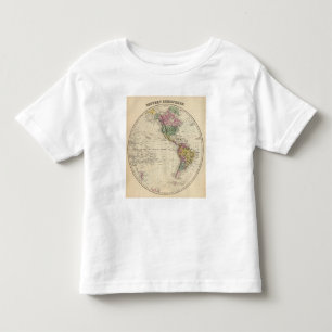Camiseta Infantil Hemisfério ocidental