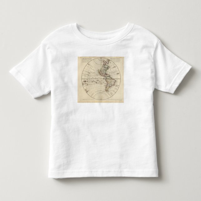 Camiseta Infantil Hemisfério ocidental 10 (Frente)