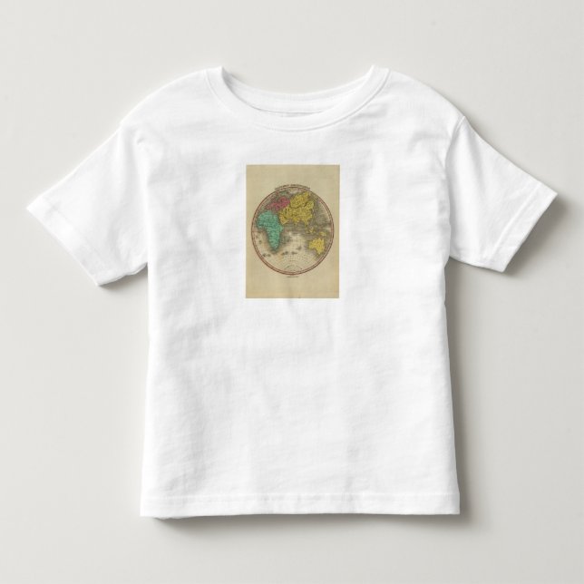 Camiseta Infantil Hemisfério oriental 15 (Frente)