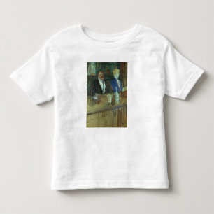 Camiseta Infantil Henri de Toulouse-Lautrec   No Bar: A Gordura Pr