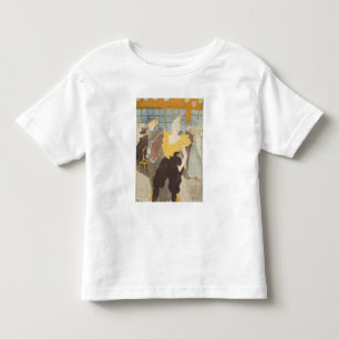 Camiseta Infantil Henri de Toulouse-Lautrec o Clownesse no R