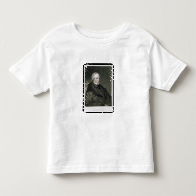 Camiseta Infantil Henry Clay, gravado por Alfred Sealey (d.1862) à (Frente)