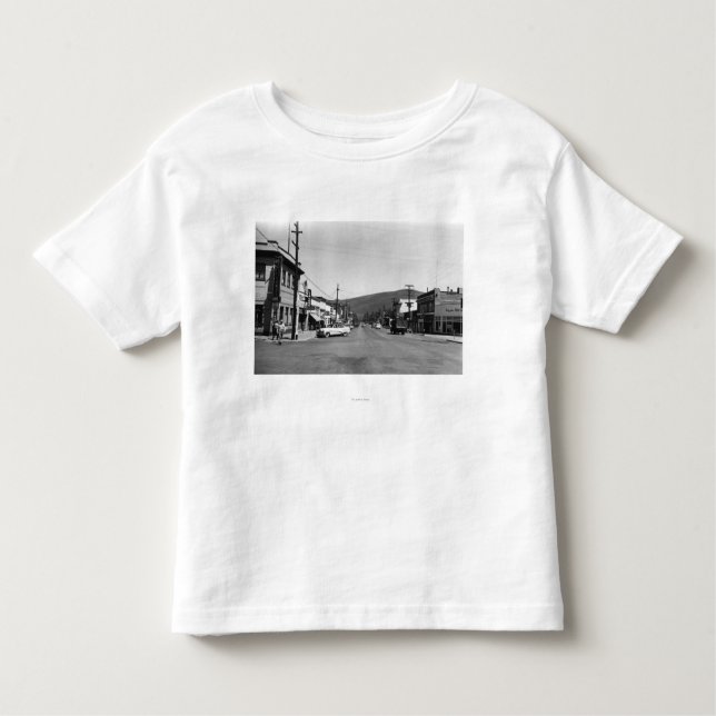 Camiseta Infantil Heppner, fotografia da opinião de rua principal de (Frente)