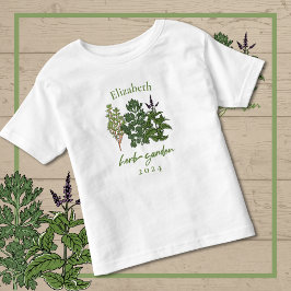 Camiseta Infantil Herb Garden