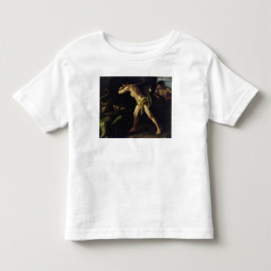 Camiseta Infantil Hercules que luta com o Hydra de Lernaean