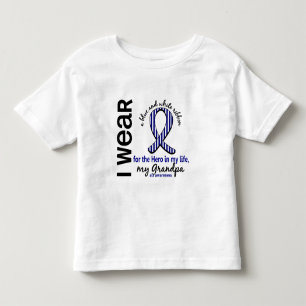 Camiseta Infantil Herói do ALS em meu vovô 4 da vida