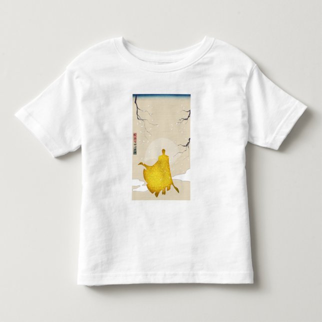 Camiseta Infantil Herói, Japonês (Frente)