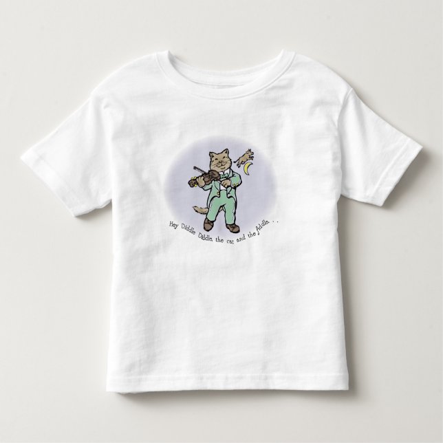 Camiseta Infantil Hey Diddle Diddle (Frente)