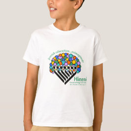 Camiseta Infantil Hineni Learning Center - Branco
