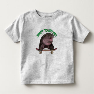 Camiseta Infantil Hipopótamo Moodeng