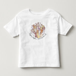 Camiseta Infantil Hippity Hoppity, Páscoa a caminho! belos coelhinh