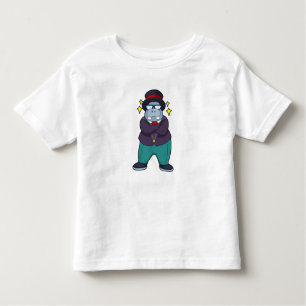 Camiseta Infantil Hippo como Groom com Suit.PNG