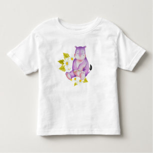 CAMISETA INFANTIL HIPPO DE ROUPAS COM AVIÕES BRANCOS