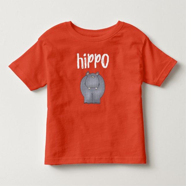 Camiseta Infantil Hippopotamus (Frente)