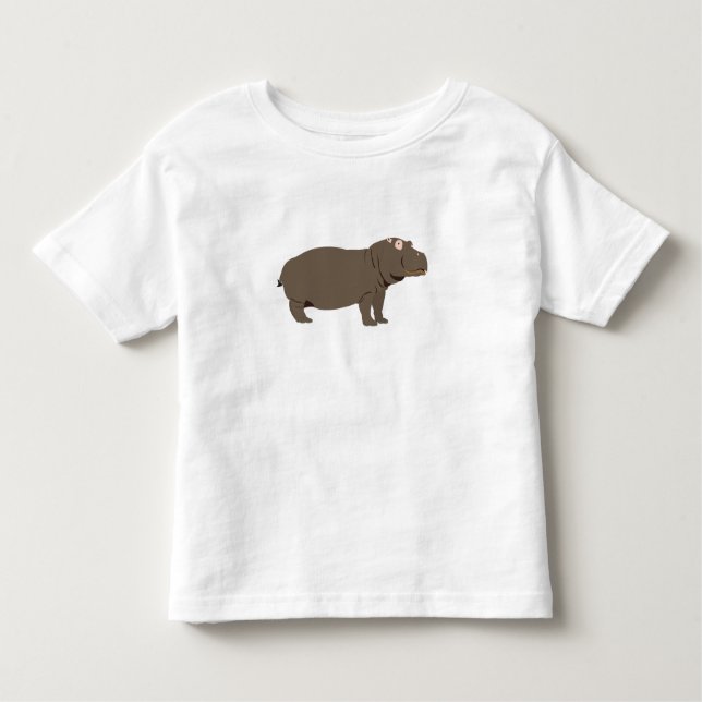 Camiseta Infantil Hippopotamus Hippo (Frente)