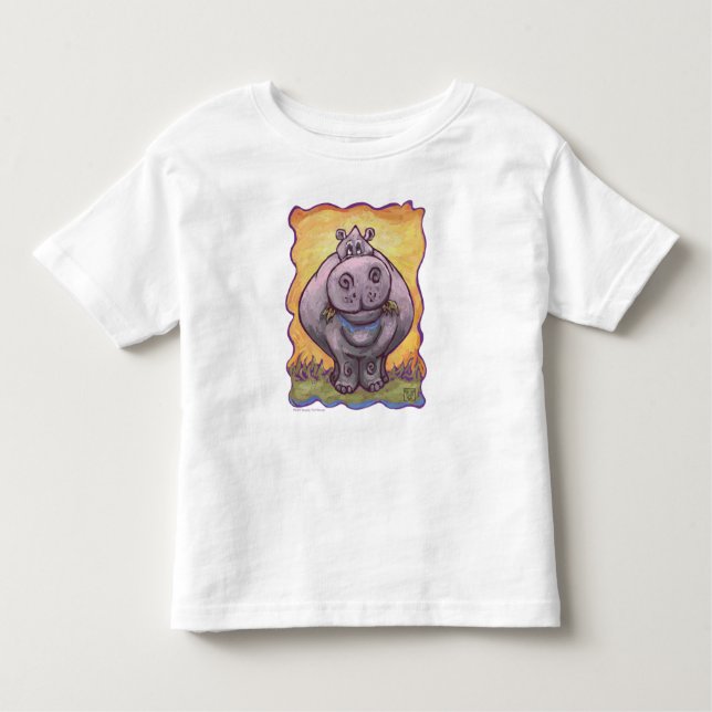 Camiseta Infantil Hippopotamus T-Shirts (Frente)