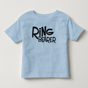 Camiseta Infantil Hipster Ring Bearer