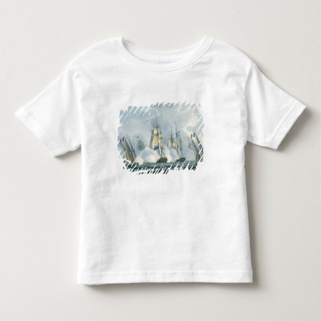 Camiseta Infantil HMS Sirius, capitão Rowse que contrata um Squadr (Frente)