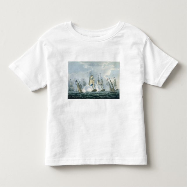 Camiseta Infantil HMS Sirius, capitão Rowse que contrata um Squadr (Frente)
