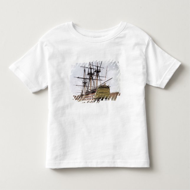 Camiseta Infantil HMS Victory (Frente)