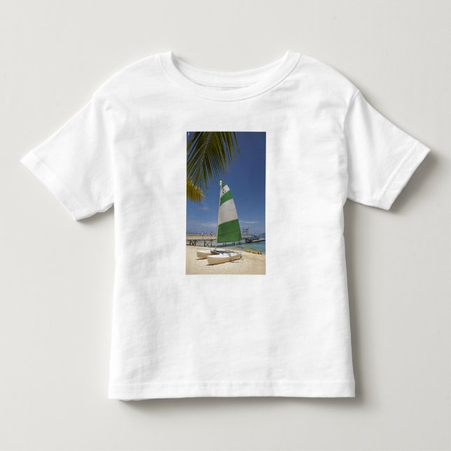Camiseta Infantil Hobie Cat, Ilha Plantation (Frente)
