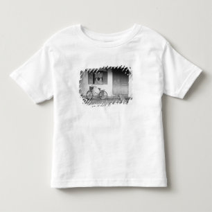 Camiseta Infantil Hoi An Vietnã, Casa com Bicicleta