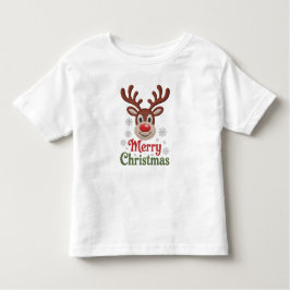 Camiseta Infantil Holiday Elegant Soft Merry Christmas Party