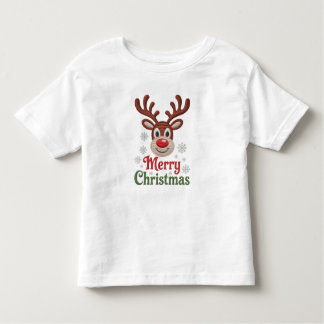 Camiseta Infantil Holiday Elegant Soft Merry Christmas Party