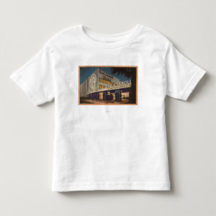 Camiseta Infantil Hollywood, CA - "um ponto de noite alegre "