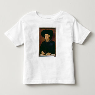 Camiseta Infantil Homem com Vidro de Vinho