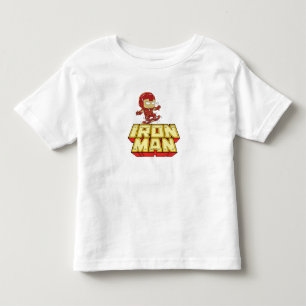 Camiseta Infantil Homem de Ferro Patinador Bobo - Skate Super-Herói