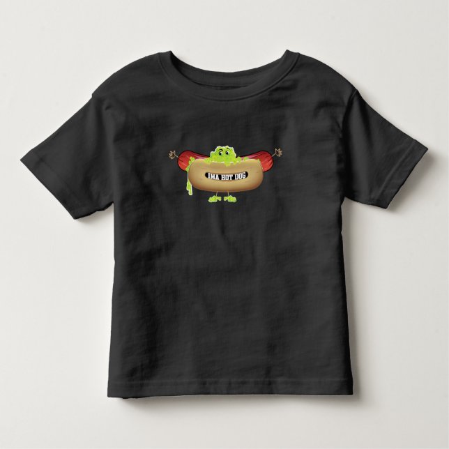 CAMISETA INFANTIL HOMEM DO CACHORRO-QUENTE (Frente)