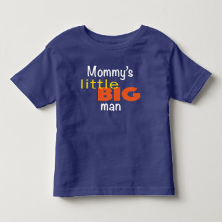 Camiseta Infantil "Homem Grande Mamãe"