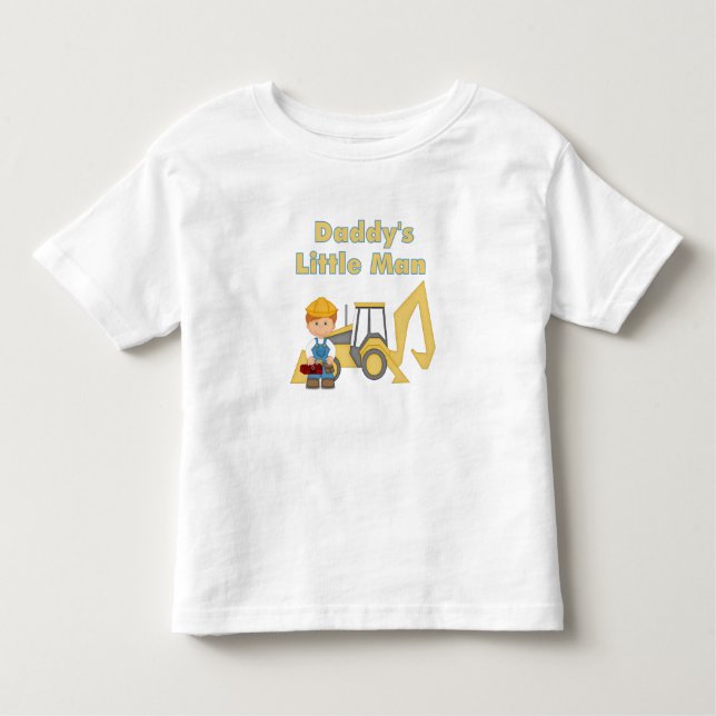 Camiseta Infantil Homem Pequeno pai (Frente)