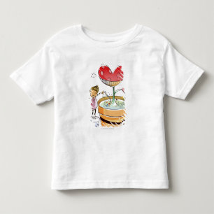 Camiseta Infantil Homem regando uma fábrica de cerco