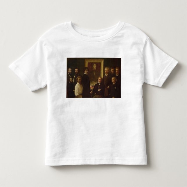 Camiseta Infantil Homenagem a Delacroix, 1864 (Frente)