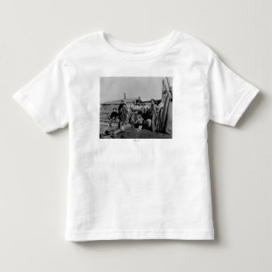 Camiseta Infantil Homens de Klondike após ter caçado o lagópode d