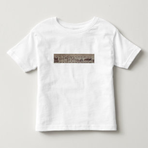 Camiseta Infantil Homens que levam os braços aos navios e que puxam