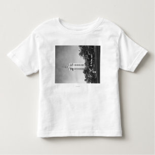 Camiseta Infantil Honolulu, Havaí - Aloha a fotografia da torre