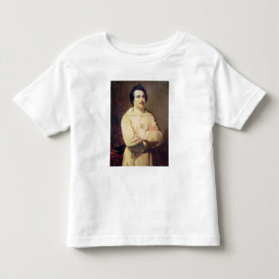 Camiseta Infantil Honore de Balzac no hábito da sua monge, 1829
