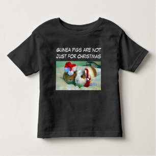 Camiseta Infantil Hoodie do Natal da cobaia
