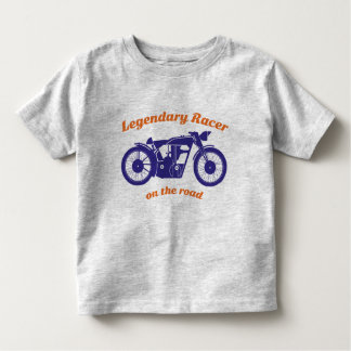 Camiseta Infantil Hoodie retro legal da motocicleta