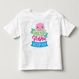 Camiseta Infantil Hooman de Plushie Orzonalizado Cute