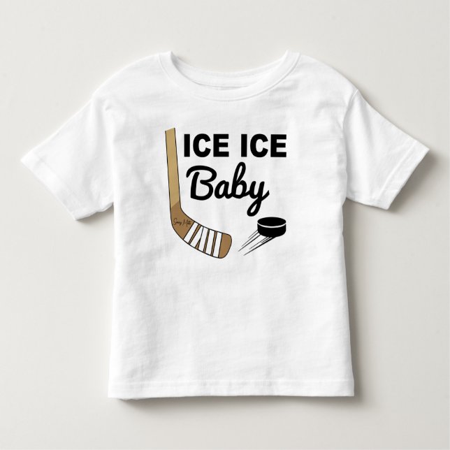 Camiseta Infantil Hóquei no Gelo (Frente)
