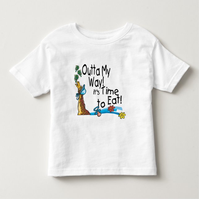 Camiseta Infantil Hora de Comer 2 (Frente)