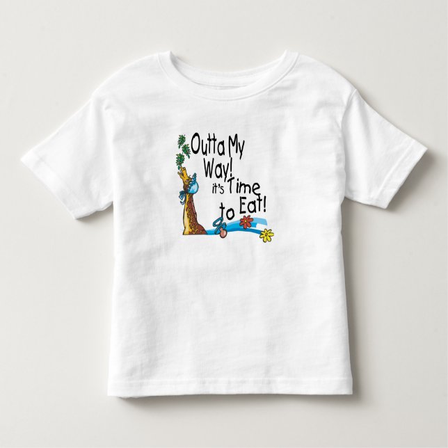 Camiseta Infantil Hora de Comer 2 (Frente)