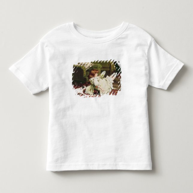 Camiseta Infantil Hora de jogar, 1886 (Frente)