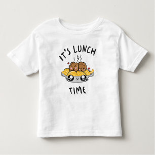 Camiseta Infantil Hora do almoço