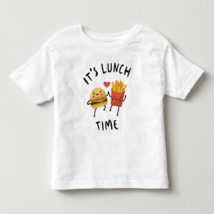 Camiseta Infantil Hora do almoço