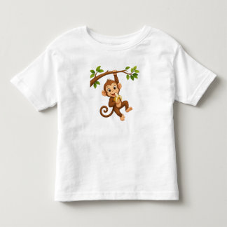 Camiseta Infantil Hora do Lanche de Banana do Macaco Travesso